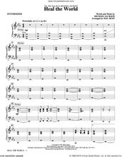 Cover icon of Heal the World (complete set of parts) sheet music for orchestra/band by Mac Huff and Michael Jackson, intermediate skill level