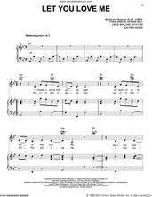 Cover icon of Let You Love Me sheet music for voice, piano or guitar by Rita Ora, Finn Keane, Fred Gibson, Ilsey Juber, Linus Wiklund and Noonie Bao, intermediate skill level