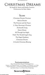 Cover icon of Christmas Dreams (A Cantata) sheet music for orchestra/band (score) by Joseph M. Martin and Heather Sorenson, Brant Adams and Joseph M. Martin, intermediate skill level