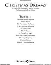 Cover icon of Christmas Dreams (A Cantata) sheet music for orchestra/band (Bb trumpet 1) by Joseph M. Martin and Heather Sorenson, Brant Adams and Joseph M. Martin, intermediate skill level