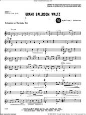Cover icon of Grand Ballroom Waltz sheet music for percussions by Willian Schinstine, classical score, intermediate skill level