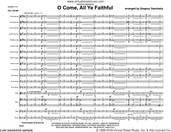Cover icon of O Come, All Ye Faithful (COMPLETE) sheet music for jazz band by Gregory Yasinitsky and Miscellaneous, intermediate skill level