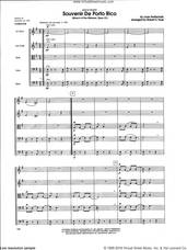 Cover icon of Souvenir De Porto Rico (March Of The Gibaros, Opus 31) (COMPLETE) sheet music for orchestra by Robert S. Frost and Louis Gottschalk, classical score, intermediate skill level