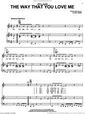 Cover icon of (It's Just) The Way That You Love Me sheet music for voice, piano or guitar by Paula Abdul and Oliver Leiber, intermediate skill level