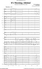 Cover icon of It's Morning; Alleluia! (COMPLETE) sheet music for orchestra/band by Sue Neuen, intermediate skill level
