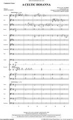 Cover icon of A Celtic Hosanna (COMPLETE) sheet music for orchestra/band by Joseph M. Martin and Traditional Welsh Tune, intermediate skill level
