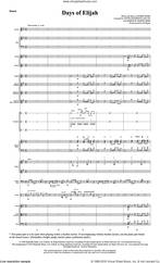 Cover icon of Days of Elijah (arr. David Angerman) (COMPLETE) sheet music for orchestra/band by David Angerman, Michael Barrett and Robin Mark, intermediate skill level
