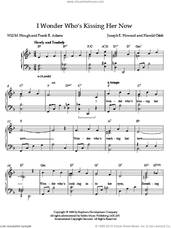 Cover icon of I Wonder Who's Kissing Her Now (arr. Phillip Keveren) sheet music for piano solo by Joseph E. Howard and Orlob, intermediate skill level