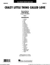 Cover icon of Crazy Little Thing Called Love (arr. Paul Murtha) (COMPLETE) sheet music for concert band by Queen, Paul Murtha and Freddie Mercury, intermediate skill level