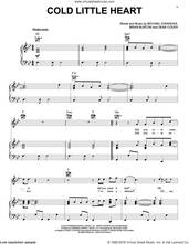 Cover icon of Cold Little Heart (theme from Big Little Lies) sheet music for voice, piano or guitar by Michael Kiwanuka, Brian Burton and Dean Cover, intermediate skill level