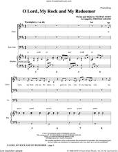 Cover icon of O Lord, My Rock and My Redeemer (arr. Thomas Grassi) (COMPLETE) sheet music for orchestra/band by Thomas Grassi, Nathan Stiff and Sovereign Grace, intermediate skill level