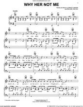 Cover icon of Why Her Not Me sheet music for voice, piano or guitar by Grace Carter and Michael Kintish, intermediate skill level
