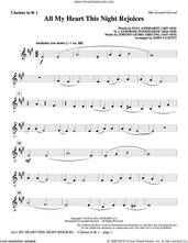 Cover icon of All My Heart This Night Rejoices (arr. John Leavitt) sheet music for orchestra/band (Bb clarinet 1) by Catherine Winkworth, John Leavitt, Johann Georg Ebeling and Paul Gerhardt, intermediate skill level