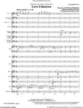Cover icon of Love Unknown (COMPLETE) sheet music for orchestra/band by John Leavitt and Samuel Crossman, intermediate skill level