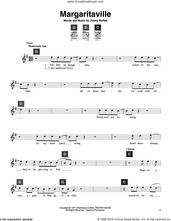 Cover icon of Margaritaville sheet music for guitar solo (ChordBuddy system) by Jimmy Buffett, intermediate guitar (ChordBuddy system)