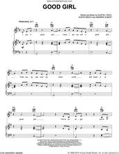 Cover icon of Good Girl sheet music for voice, piano or guitar by Dustin Lynch, Andrew Albert and Justin Ebach, intermediate skill level