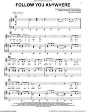 Cover icon of Follow You Anywhere sheet music for voice, piano or guitar by Passion, Brett Younker, Jason Ingram, Kristian Stanfill and Phil Wickham, intermediate skill level