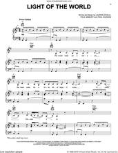 Cover icon of Light Of The World sheet music for voice, piano or guitar by Lauren Daigle, Paul Duncan and Paul Mabury, intermediate skill level