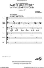 Cover icon of Part Of Your World/A Whole New World (from The Little Mermaid/Aladdin) (arr. Deke Sharon) sheet music for choir (SATB: soprano, alto, tenor, bass) by Alan Menken, Howard Ashman and Tim Rice, intermediate skill level