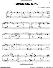 Cover icon of Tomorrow Song sheet music for piano solo by Alexis Ffrench, classical score, intermediate skill level