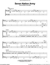 Cover icon of Seven Nation Army sheet music for two cellos (duet, duets) by 2Cellos, White Stripes and Jack White, intermediate skill level