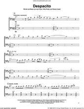 Cover icon of Despacito sheet music for two cellos (duet, duets) by 2Cellos, Luis Fonsi & Daddy Yankee, Luis Fonsi & Daddy Yankee feat. Justin Bieber, Erika Ender, Luis Fonsi and Ramon Ayala, classical score, intermediate skill level