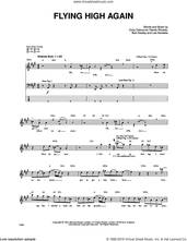 Cover icon of Flying High Again sheet music for bass (tablature) (bass guitar) by Ozzy Osbourne, Bob Daisley, Lee Kerslake and Randy Rhoads, intermediate skill level