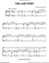 Cover icon of The Last Post (Evolution) sheet music for trumpet and piano by Alexis Ffrench, classical score, intermediate skill level