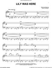 Cover icon of Lily Was Here (feat. Candy Dulfer) sheet music for piano solo by Dave Stewart and David Stewart int. C.Dulfer, intermediate skill level