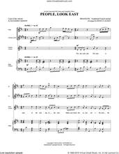 Cover icon of People Look East (COMPLETE) sheet music for orchestra/band by Rene Clausen, Miscellaneous and Rene Clausen, intermediate skill level