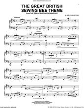 Cover icon of The Great British Sewing Bee Theme sheet music for piano solo by Ian Livingstone, intermediate skill level