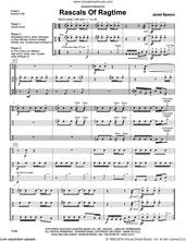 Cover icon of Rascals Of Ragtime (COMPLETE) sheet music for percussions by Jared Spears, intermediate skill level