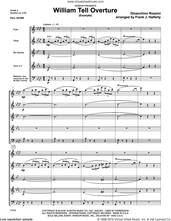 Cover icon of William Tell Overture (excerpts) (arr. Frank J. Halferty) (COMPLETE) sheet music for wind ensemble by Gioacchino Rossini and Frank J. Halferty, classical score, intermediate skill level