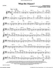 Cover icon of What Do I Know? (arr. Audrey Snyder) (complete set of parts) sheet music for orchestra/band by Ed Sheeran, Audrey Snyder, Foy Vance and Johnny McDaid, intermediate skill level