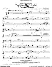 Cover icon of (You Make Me Feel Like) A Natural Woman (arr. Kirby Shaw) sheet music for orchestra/band (Bb tenor saxophone) by Carole King, Aretha Franklin, Celine Dion, Mary J. Blige, Gerry Goffin and Jerry Wexler, intermediate skill level