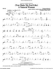Cover icon of (You Make Me Feel Like) A Natural Woman (arr. Kirby Shaw) sheet music for orchestra/band (drums) by Carole King, Aretha Franklin, Celine Dion, Mary J. Blige, Gerry Goffin and Jerry Wexler, intermediate skill level