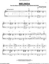 Cover icon of Melinda (from How We React And How We Recover) sheet music for voice and piano by Jason Robert Brown, intermediate skill level