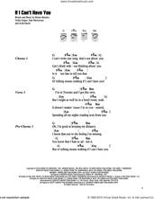 Cover icon of If I Can't Have You sheet music for guitar (chords) by Shawn Mendes, Nate Mercereau, Scott Harris and Teddy Geiger, intermediate skill level