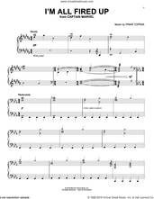 Cover icon of I'm All Fired Up (from Captain Marvel) sheet music for piano solo by Pinar Toprak, intermediate skill level