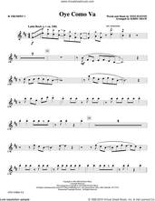 Cover icon of Oye Como Va (arr. Kirby Shaw) (complete set of parts) sheet music for orchestra/band by Kirby Shaw, Carlos Santana and Tito Puente, intermediate skill level