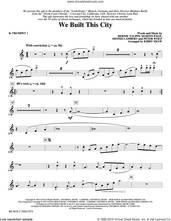 Cover icon of We Built This City (arr. Kirby Shaw) (complete set of parts) sheet music for orchestra/band by Kirby Shaw, Bernie Taupin, Dennis Lambert, Martin George Page, Peter Wolf and Starship, intermediate skill level