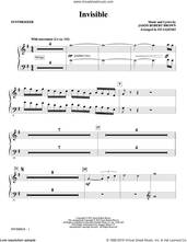 Cover icon of Invisible (arr. Ed Lojeski) (complete set of parts) sheet music for orchestra/band by Ed Lojeski and Jason Robert Brown, intermediate skill level