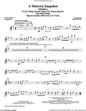 Cover icon of A Motown Snapshot (Medley) (complete set of parts) sheet music for orchestra/band by Kirby Shaw, Linda Ronstadt, The Miracles and Warren Moore, intermediate skill level