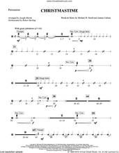 Cover icon of Christmastime (arr. Joseph M. Martin) sheet music for orchestra/band (percussion) by Michael W. Smith, Joseph M. Martin, Joanna Carlson and Michael W. Smith & Joanna Carlson, intermediate skill level