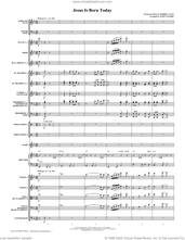 Cover icon of Jesus Is Born Today (arr. Marty Hamby) (COMPLETE) sheet music for orchestra/band by Marty Hamby and Debbie Lance, intermediate skill level