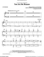 Cover icon of You Are the Reason (arr. Mac Huff) (complete set of parts) sheet music for orchestra/band by Mac Huff, Calum Scott, Corey Sanders and Jon Maguire, intermediate skill level