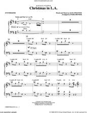 Cover icon of Christmas in L.A. (arr. Mark Brymer) (complete set of parts) sheet music for orchestra/band by Mark Brymer, Jack Stratton and Vulfpeck, intermediate skill level