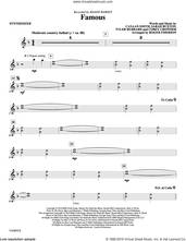 Cover icon of Famous (arr. Roger Emerson) (complete set of parts) sheet music for orchestra/band by Roger Emerson, Canaan Smith, Corey Crowder, Mason Ramsey, Sarah Buxton and Tyler Hubbard, intermediate skill level