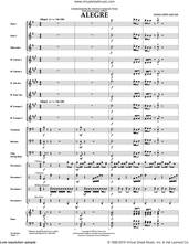 Cover icon of Alegre sheet music for concert band (full score) by Tania Leon, intermediate skill level