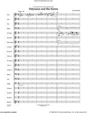 Cover icon of Odysseus And The Sirens sheet music for concert band (full score) by Dana Wilson, intermediate skill level